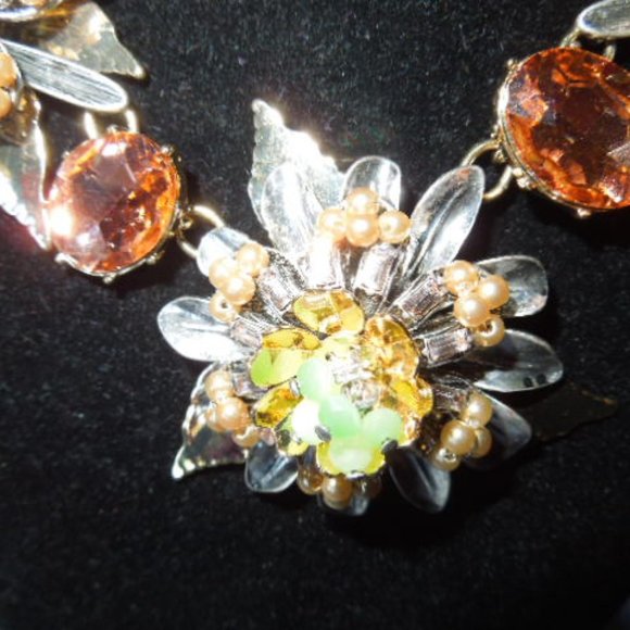 NWT Miriam Haskell Statement Necklace - Picture 11 of 12